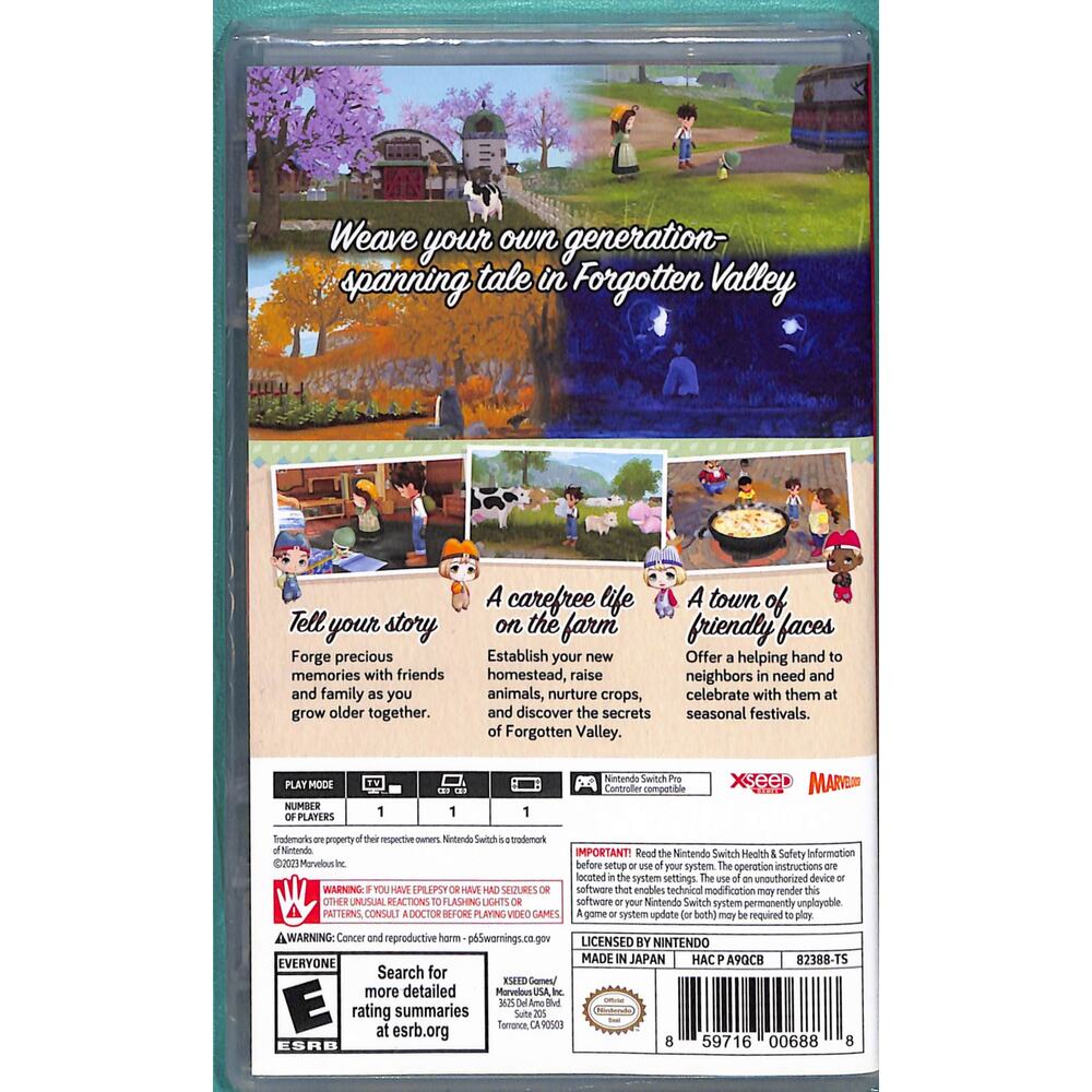 Story of Seasons - A Wonderful Life - Nintendo Switch - Picture 2 of 2